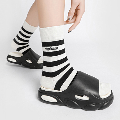 DD159 ZG-M021 / 캐주얼 볼륨솔 슬리퍼